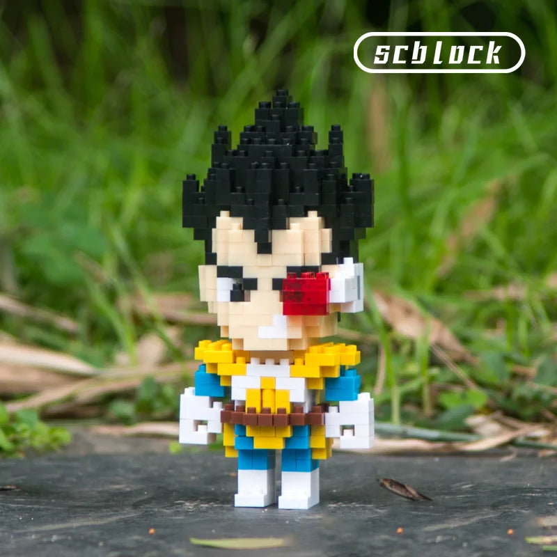 3D HubDepot™ 17style Block Figure Master Roshi Goku   Collectible Model DIY Bricks Toy Figure